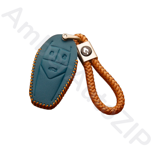 Чехол для брелка Тип2 (зелёный) без карабина АМБЕРАВТО